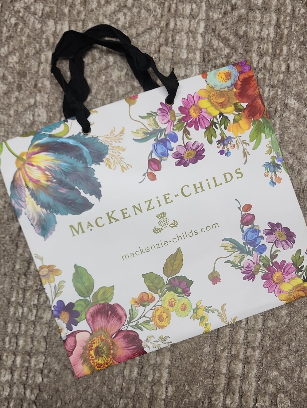 MacKenzie-Childs Gift Bags Bundle Of 2 - Picture 2 of 9